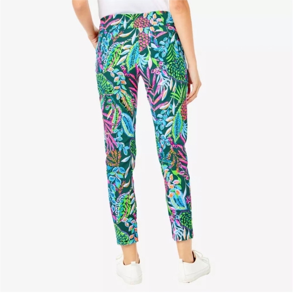 Lilly Pulitzer Women's UPF 50+ Luxletic Sunshine Jungle 28" Corso Size 4 NWOT - Picture 2 of 8